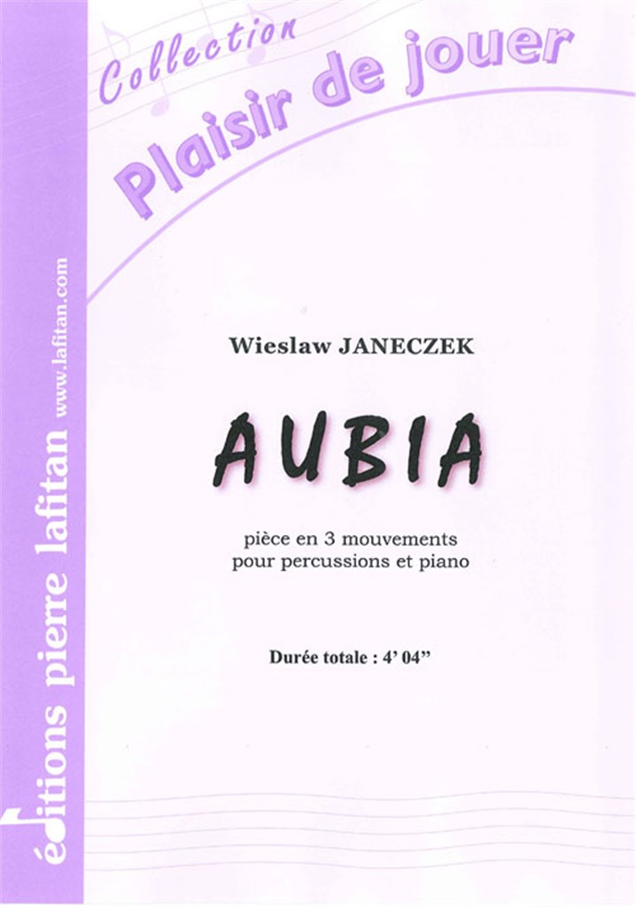 Aubia (Pièce En 3 Mouvements)